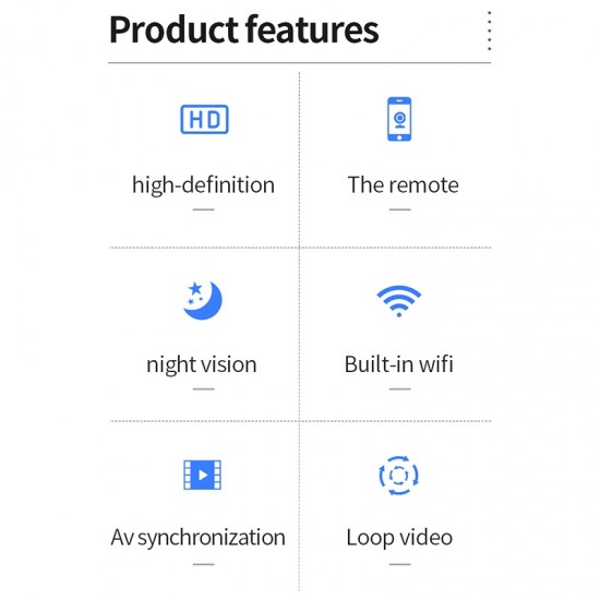 X2 Smart HD Mini WiFi Mini Kamera - X2 Gizli Spy Kamera, Gece Görüş, Hareket Algılama ve MicroSD Desteği