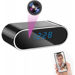 Kablosuz Gizli Kamera Masa Saati - Mini Kamera Kaydedici, Gece Görüş, Hareket Algılama, Wifi Kablosuz Gizli Kamera Masa Saati - Mini Kamera Kaydedici, Gece Görüş, Hareket Algılama, Wifi