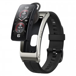 HUAWEI TalkBand B7 Sport Bluetooth Kulaklık ve Akıllı Bileklik - 1.53 inch AMOLED Ekran, Kirin A1 İşlemci, SpO2 Algılama, Bluetooth Arama, Su Geçirmez IP57