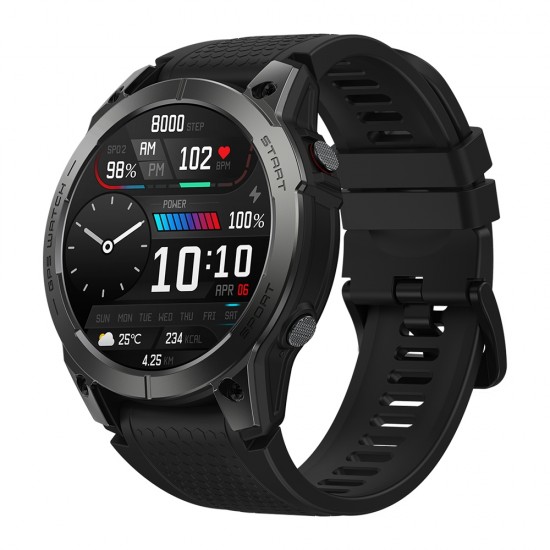 Zeblaze Stratos 3 Akıllı Saat - 1.43 inch AMOLED Ekran, Bluetooth Arama, Su Geçirmez Zeblaze Stratos 3 Akıllı Saat - 1.43 inch AMOLED Ekran, Bluetooth Arama, Su Geçirmez