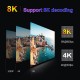 H96 Max V58 Android 12.0 Akıllı TV Kutusu - Dört Çekirdekli Cortex-A76 ve Dört çekirdekli Cortex-A55 İşlemci, TVBOX Set Top Box