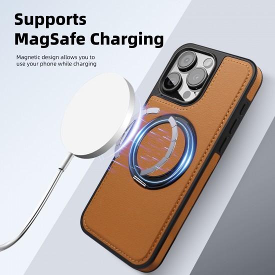 iPhone 15 Pro Max için Yashi 360 Derece Dönen Manyetik Braket Telefon Kılıfı (Min:5 Adet) iPhone 15 Pro Max için Yashi 360 Derece Dönen Manyetik Braket Telefon Kılıfı (Min:5 Adet)
