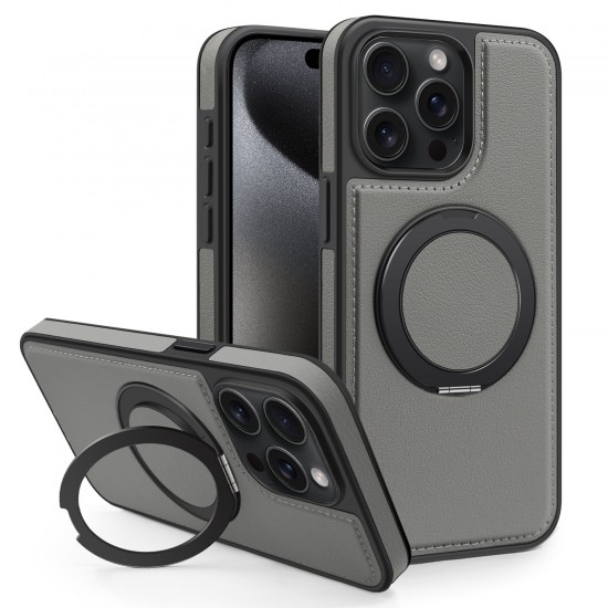 iPhone 15 Pro Max için Yashi 360 Derece Dönen Manyetik Braket Telefon Kılıfı (Min:5 Adet) iPhone 15 Pro Max için Yashi 360 Derece Dönen Manyetik Braket Telefon Kılıfı (Min:5 Adet)
