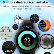 Rogbid Brave 2 Android 9.0 LTE 4G Akıllı Saat Telefon - 1,45 inch TFT Ekran, Yüz Tanıma Desteği, 4GB RAM + 64GB ROM