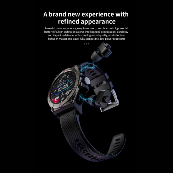 LC18 Bluetooth Kulaklıklı Spor Akıllı Saat - 1,53 inch, IP67 Su Geçirmez, BT5.0, Bluetooth Çağrısı, Fitness, Sağlık Monitörü LC18 Bluetooth Kulaklıklı Spor Akıllı Saat - 1,53 inch, IP67 Su Geçirmez, BT5.0, Bluetooth Çağrısı, Fitness, Sağlık Monitörü