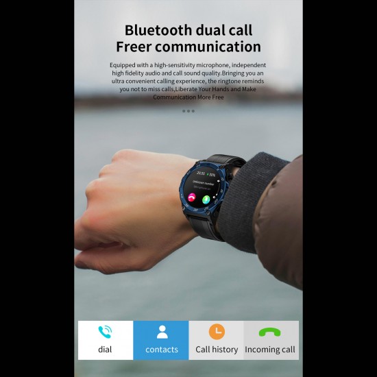 LC18 Bluetooth Kulaklıklı Spor Akıllı Saat - 1,53 inch, IP67 Su Geçirmez, BT5.0, Bluetooth Çağrısı, Fitness, Sağlık Monitörü LC18 Bluetooth Kulaklıklı Spor Akıllı Saat - 1,53 inch, IP67 Su Geçirmez, BT5.0, Bluetooth Çağrısı, Fitness, Sağlık Monitörü