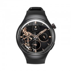 LEMFO DM80 1.43 inch Ekran IP67 Su Geçirmez Android 8.1 Akıllı Saat - 4G / WiFi / GPS / NFC Destekler