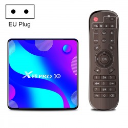 X88 PRO 10 Android 10.0 Smart TV Box - 4K Media Player, RK3318 Quad-Core 64bit Cortex-A53, Set Top Box