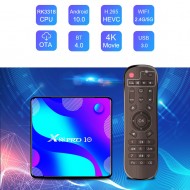 X88 PRO 10 Android 10.0 Smart TV Box - 4K Media Player, RK3318 Quad-Core 64bit Cortex-A53, Set Top Box