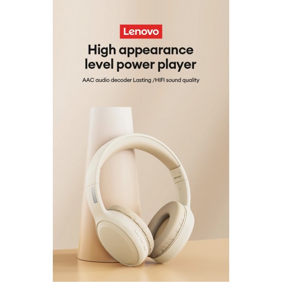 Lenovo TH30 Kablosuz Kulaklık - Bluetooth 5.3,Oyuncu Kulaklığı, Spor Kulaklık, Müzik, 250mAh Lenovo TH30 Kablosuz Kulaklık - Bluetooth 5.3,Oyuncu Kulaklığı, Spor Kulaklık, Müzik, 250mAh