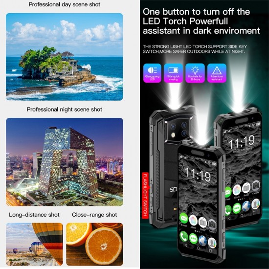 SOYES S10 Max Sağlam Rugged Akıllı Cep Telefon - 4G VoLTE, 3.5 inch Ekran, Android 10 OS, Dual Sim, OTG, NFC, PTT Walkie Telsiz, Su Geçirmez SOYES S10 Max Sağlam Rugged Akıllı Cep Telefon - 4G VoLTE, 3.5 inch Ekran, Android 10 OS, Dual Sim, OTG, NFC, PTT Walkie Telsiz, Su Geçirmez