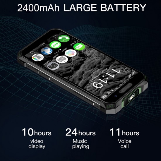 SOYES S10 Max Sağlam Rugged Akıllı Cep Telefon - 4G VoLTE, 3.5 inch Ekran, Android 10 OS, Dual Sim, OTG, NFC, PTT Walkie Telsiz, Su Geçirmez SOYES S10 Max Sağlam Rugged Akıllı Cep Telefon - 4G VoLTE, 3.5 inch Ekran, Android 10 OS, Dual Sim, OTG, NFC, PTT Walkie Telsiz, Su Geçirmez
