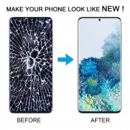 Samsung Galaxy S20+ SM-G985 için TFT LCD Ekran - Tam Montaj Çerçeveli, Parmak İzi Tanımlamasını Desteklemez