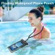 Su Geçirmez Telefon Kılıfı -Yüzme Içi, IPX8 Evrensel Su Geçirmez Telefon Kılıfı, IPhone 15/14/13 Pro Max/15/14/13