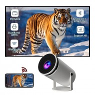 S20A Ultra HD Smart Projektör - 5G Ev Projeksiyon, 4K Android 11, Çift Wifi, 200 ANSI, BT5.0, 1080P 1280*720P