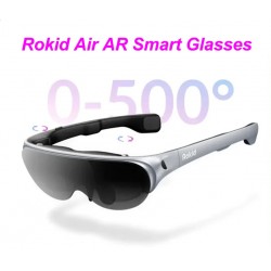 Rokid Air AR Akıllı Video Gözlüğü - 120 inç 1080P OLED Çift Ekran, 43 FoV 55 PPD, Katlanabilir, Oyun Video Gözlük