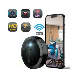 HDQ15 Akıllı Mini Kamera - 1080P HD, WIFI, Mini Kamera, IR Gece Görüşü ve Uzaktan Gözetim, Spy Gizli Kamera