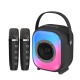 NewRixing NR168W Taşınabilir Renkli Bluetooth Hoparlör - Ev Çift Mikrofon Karaoke Hoparlörü NewRixing NR168W Taşınabilir Renkli Bluetooth Hoparlör - Ev Çift Mikrofon Karaoke Hoparlörü