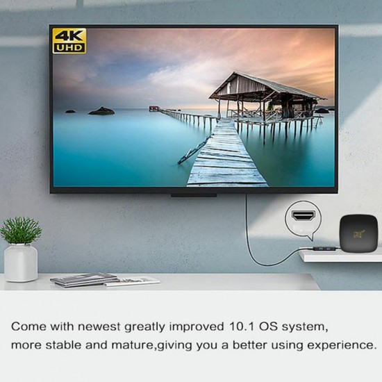 D9 Akıllı TV Kutusu -  Android 10.0, 5G Yüksek Hızlı TV kutusu, 8GB RAM + 128GB ROM, TV BOX Set Top box