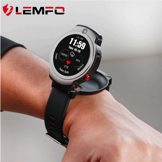 LEMFO LEM13 Akıllı 4G Kol Saati Telefon - 2MP Ön + 8MP Arka Kamera, 3GB RAM + 32GB ROM, 1280Mah Batarya LEMFO LEM13 Akıllı 4G Kol Saati Telefon - 2MP Ön + 8MP Arka Kamera, 3GB RAM + 32GB ROM, 1280Mah Batarya