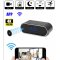 Kablosuz Gizli Kamera Masa Saati - Mini Kamera Kaydedici, Gece Görüş, Hareket Algılama, Wifi
