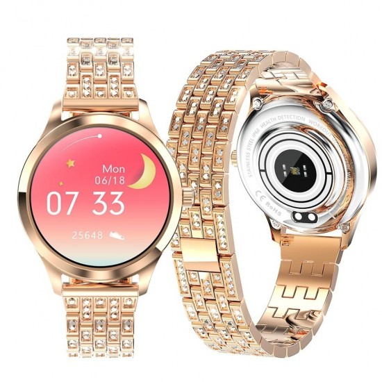 LEMFO LW07 Bayan Smart Watch Akıllı Kol Saati - Pırlanta Kordon, IP68 Su Geçirmez, Kadın Smart Watch LEMFO LW07 Bayan Smart Watch Akıllı Kol Saati - Pırlanta Kordon, IP68 Su Geçirmez, Kadın Smart Watch