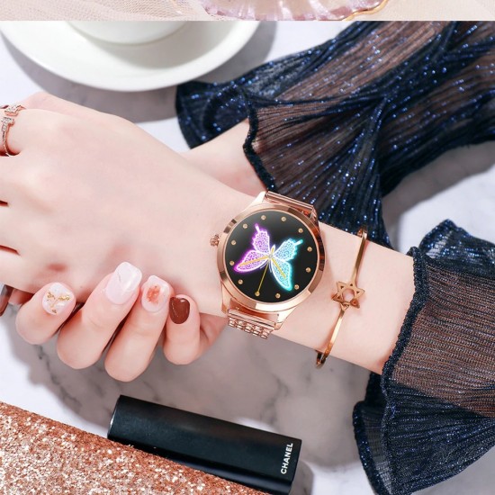 LEMFO LW07 Bayan Smart Watch Akıllı Kol Saati - Pırlanta Kordon, IP68 Su Geçirmez, Kadın Smart Watch LEMFO LW07 Bayan Smart Watch Akıllı Kol Saati - Pırlanta Kordon, IP68 Su Geçirmez, Kadın Smart Watch