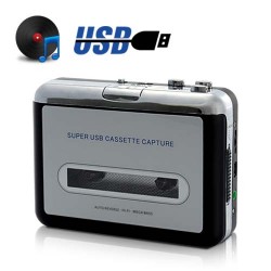 USB Kaset Player - Eski Teyp Kasetlerinizi MP3 Formatına Dönüşrün - Tape to Mp3 Conventer