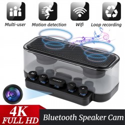 Bluetooth Hoparlör Kamera - Premium Hoparlör Kamera, 160° Geniş Açı, 5MP, 1080P Mini Ev Video Kamerası, Hoparlör Gizli Kamera, Spy Kamera Bluetooth Hoparlör Kamera - Premium Hoparlör Kamera, 160° Geniş Açı, 5MP, 1080P Mini Ev Video Kamerası, Hoparlör Gizli Kamera, Spy Kamera