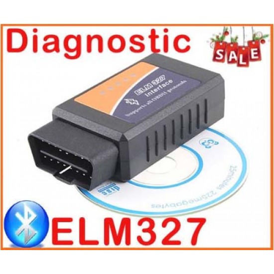 ELM327 Bluetooth OBDII V1.5 CAN-BUS Arıza Tespit Tarayıcı Arayüzü - Bluetooth Araç Arıza Tespit Cihazı