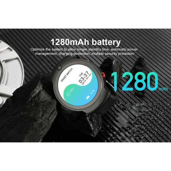 LEMFO LEM13 Akıllı 4G Kol Saati Telefon - 2MP Ön + 8MP Arka Kamera, 3GB RAM + 32GB ROM, 1280Mah Batarya LEMFO LEM13 Akıllı 4G Kol Saati Telefon - 2MP Ön + 8MP Arka Kamera, 3GB RAM + 32GB ROM, 1280Mah Batarya