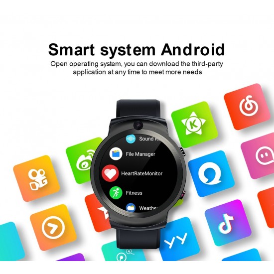 LEMFO LEM13 Akıllı 4G Kol Saati Telefon - 2MP Ön + 8MP Arka Kamera, 3GB RAM + 32GB ROM, 1280Mah Batarya LEMFO LEM13 Akıllı 4G Kol Saati Telefon - 2MP Ön + 8MP Arka Kamera, 3GB RAM + 32GB ROM, 1280Mah Batarya