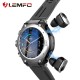 LEMFO T92 Akıllı Saat - Entegre TWS Bluetooth Kulaklık, Çağrı, Termometre Müzik, Fitness