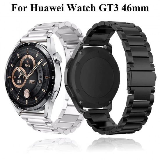 Huawei Watch GT3 için 46mm Milano Paslanmaz Çelik Saat Kordonu