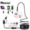 7mm Endoskop Yılan Kamera - 3 in 1 USB Giriş, IP67 Su Geçirmez, Cep Telefonu, Tablet, PC Uyumlu
