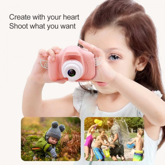Çocuklar için HD 1080P Taşınabilir Dijital Video Fotoğraf Makinesi - Şarjedileribir, Hafıza Kart Desdekli, Hediye Çocuklar için HD 1080P Taşınabilir Dijital Video Fotoğraf Makinesi - Şarjedileribir, Hafıza Kart Desdekli, Hediye